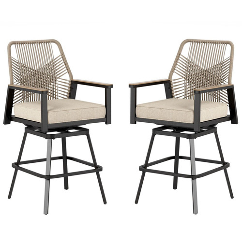 Outdoor bar stools set 2 - of,