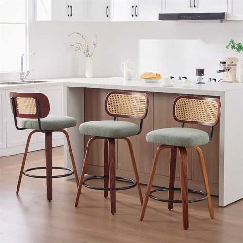 3pcs counter height walnut - 26",