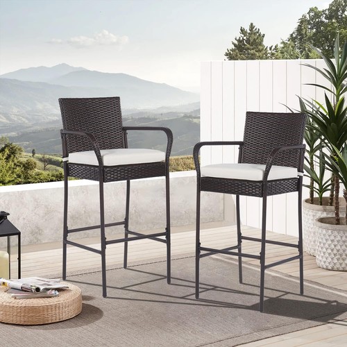 Patio bar stools - bar, 2