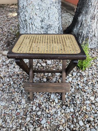 Vtg cane rattan wicker - rattan,
