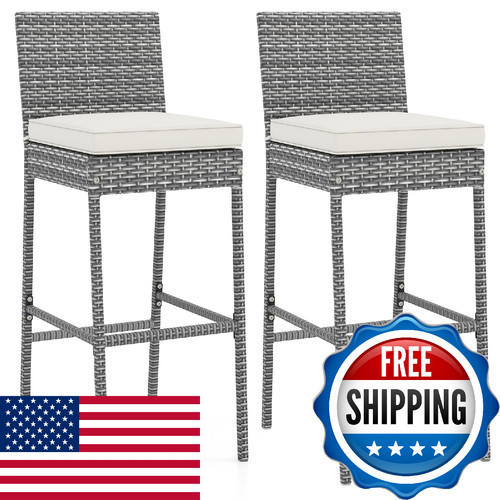 Costway outdoor wicker bar - outdoor,